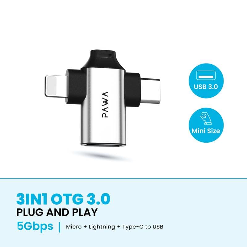 Pawa 2in1 OTG 3.0 Plug And Play
