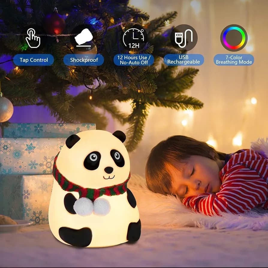 Panda Silicone Night Lamp