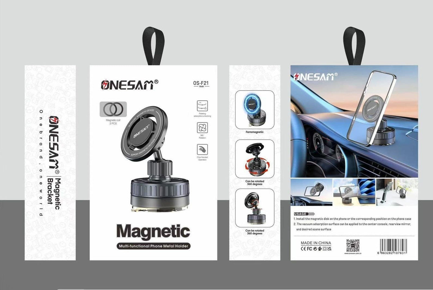 Onesam Magnetic Multifunctional Metal Phone Holder OS-F21