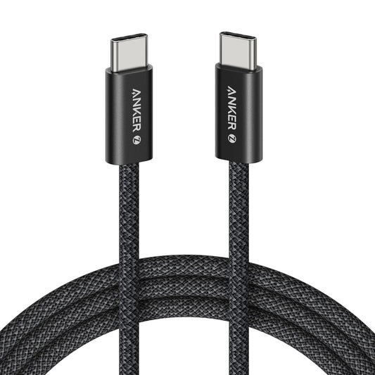 Anker A8060 Zolo USB-C to USB-C 240W Braided Fast Charging Cable, 3.3ft – 1m