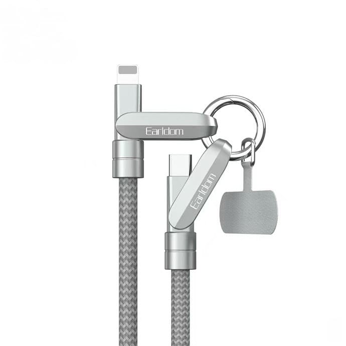 Earldom 2in1 Type C to Lightning Charging Cable EC-208C-L