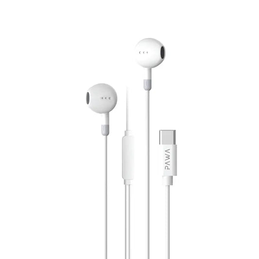Pawa Chords Lite Edition Stereo Earphone With Type-C Connector TCEP25