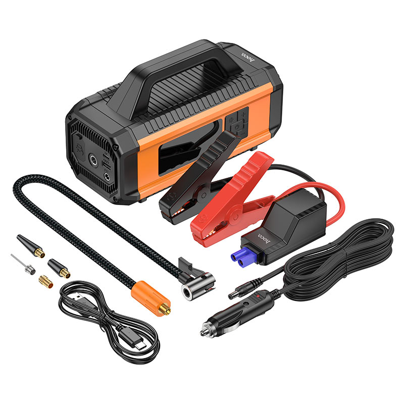 Hoco 10000 mAh Air Pump with Emergency Start Power Bank QS4