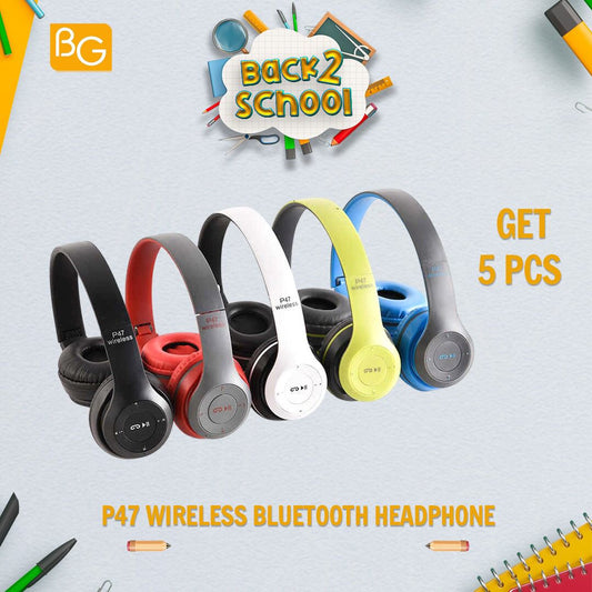 P47 Wireless Bluetooth Headphone