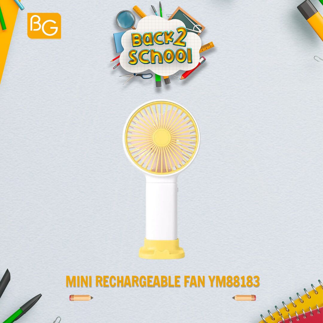 Mini Rechargeable Fan YM88183