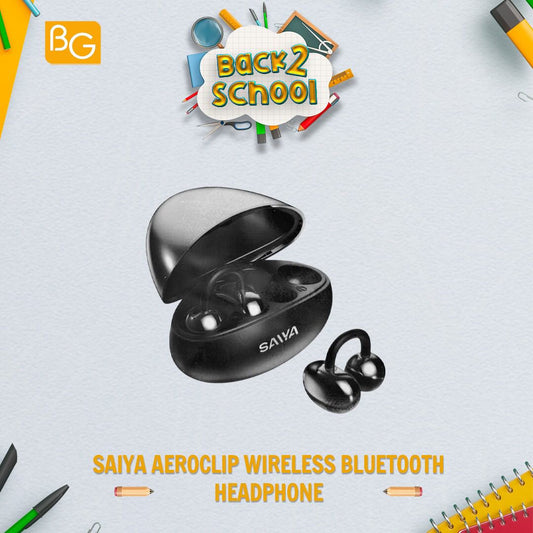 SAIYA AeroClip Wireless Bluetooth Headphone