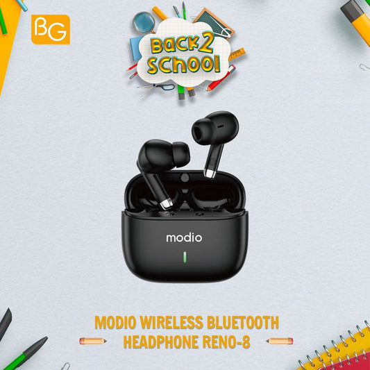 Modio Wireless Bluetooth Headphone RENO-8