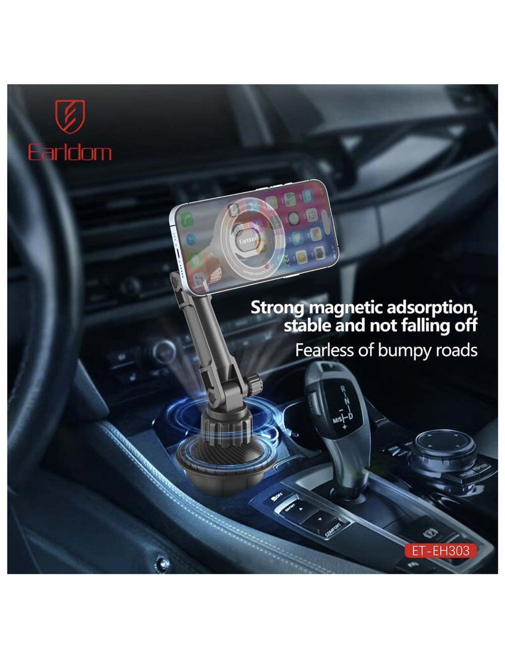 EARLDOM Car Magsafe Cup Holder EH303