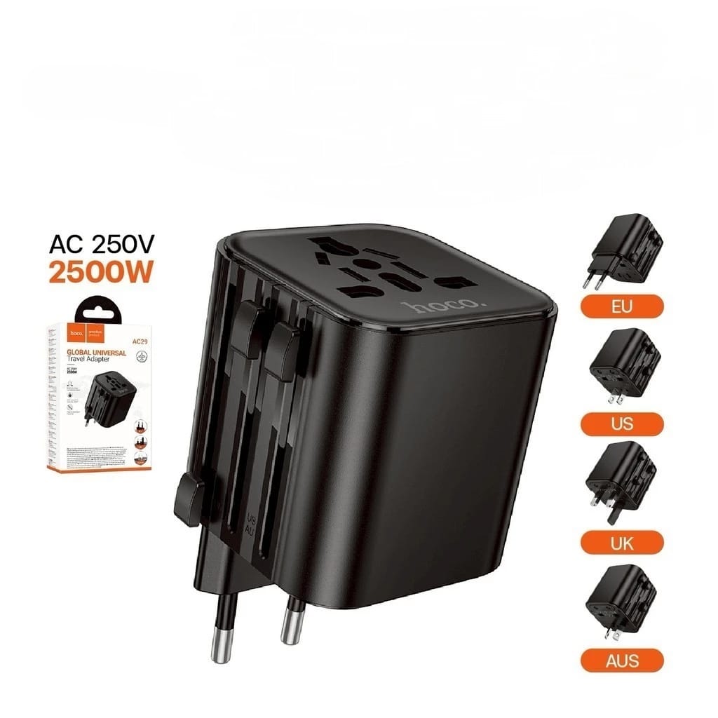 Hoco Global Universal Travel Adapter  AC29