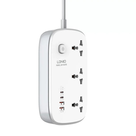 Ldnio 65W Power Extension with 2USB & 2Type-C Port SC3416