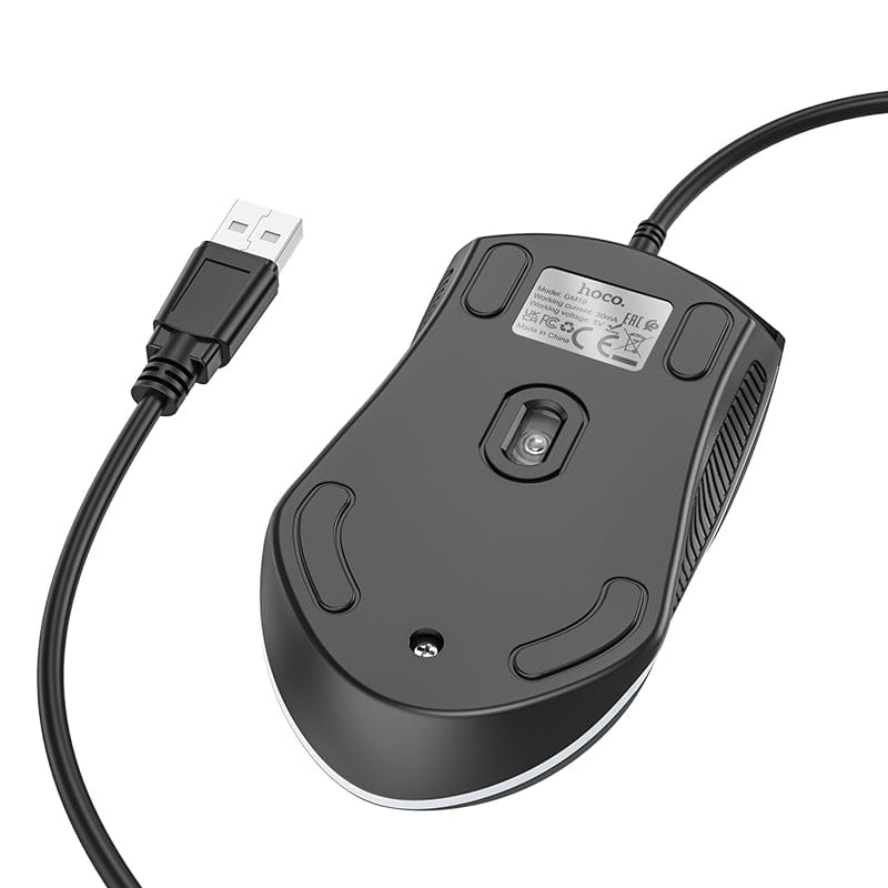 Hoco GM19 Enjoy Gaming Luminous LED Wired Mouse