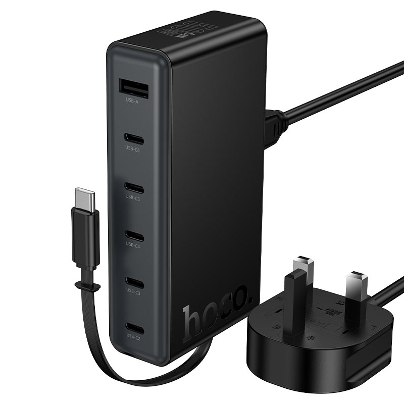Hoco 50W GaN 7-IN-1 Charger with Cable C151B