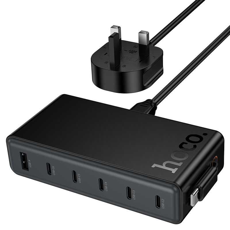 Hoco 50W GaN 7-IN-1 Charger with Cable C151B