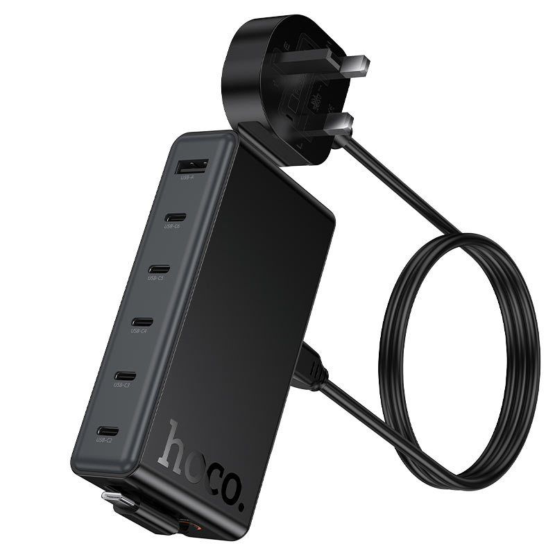 Hoco 50W GaN 7-IN-1 Charger with Cable C151B
