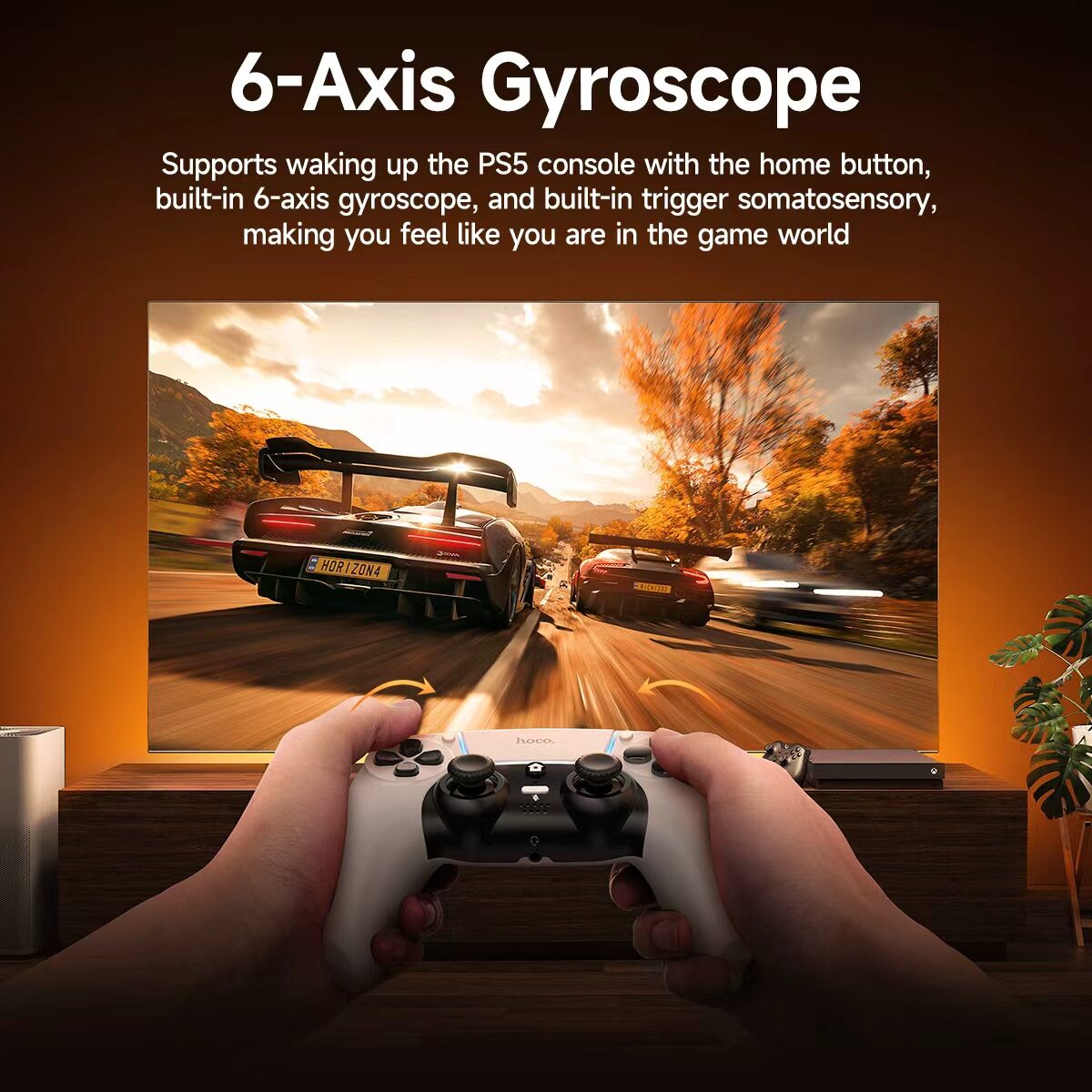 Hoco Multifunctional PS5 Wireless Game Controller DGM04