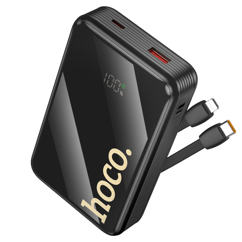 HOCO Q37A Graceful 22.5W PD 20W Power Bank with Two Cables 20000mAh