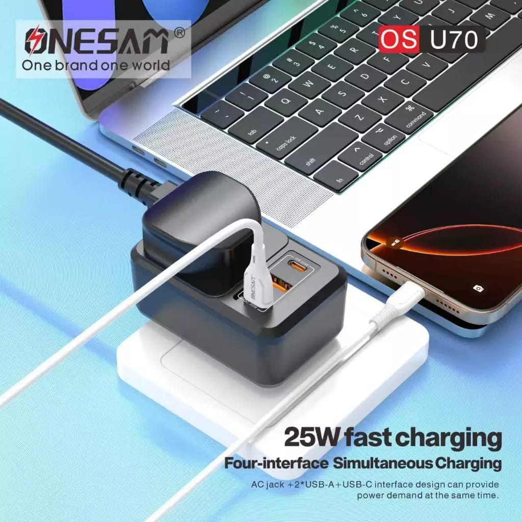 Onesam 25W Universal Adapter OS-U70