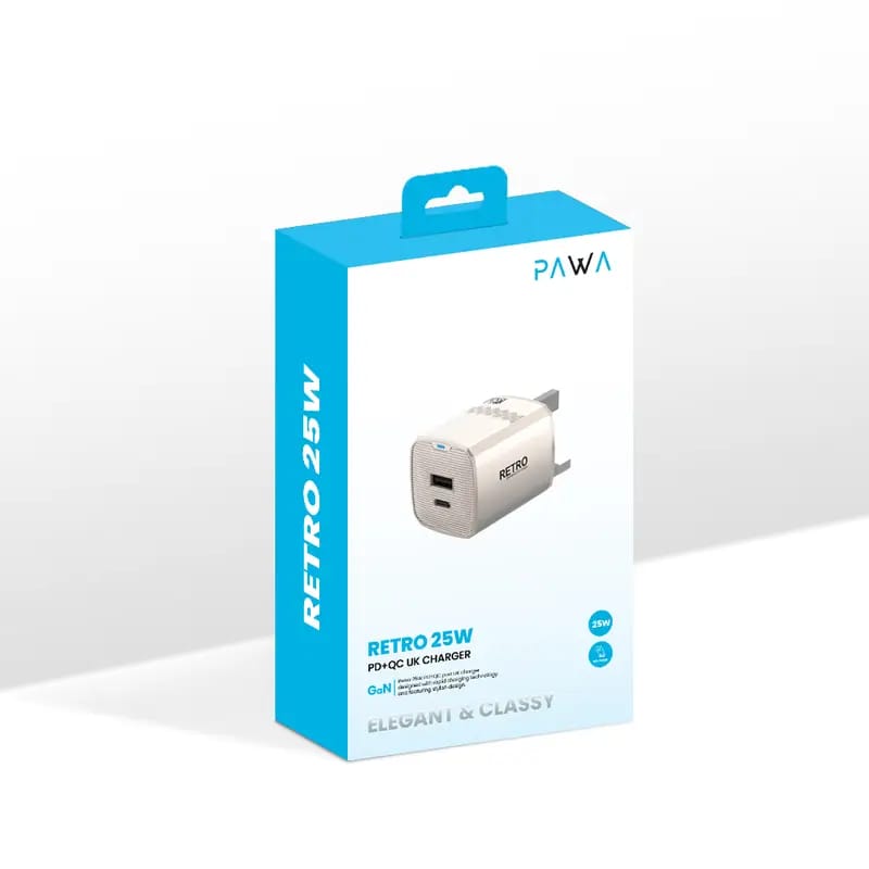 Pawa Retro 25W PD+QC Charger