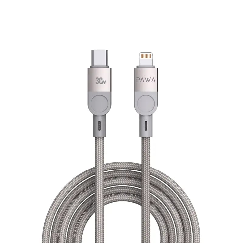 Pawa Levin Braided Cable USB-C to Lightning 30W