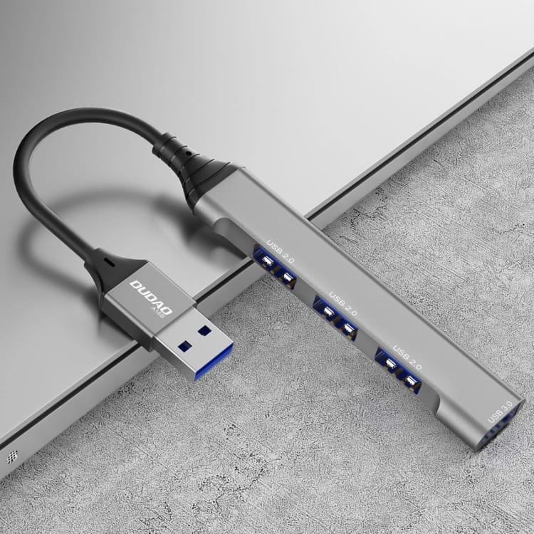 DUDAO USB HUB 4in1 4-Port USB-A – 4x USB-A (3x USB2.0 + 1x USB3.0)A16B