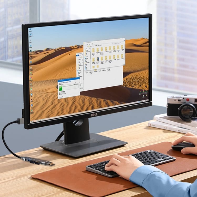 Dudao HUB 4in1 USB-C - 4x USB-A (3 x USB2.0 / USB3.0) A16T