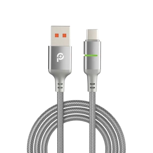 PowerO+ Lucent Alloy Braided Cable USB A to Type C