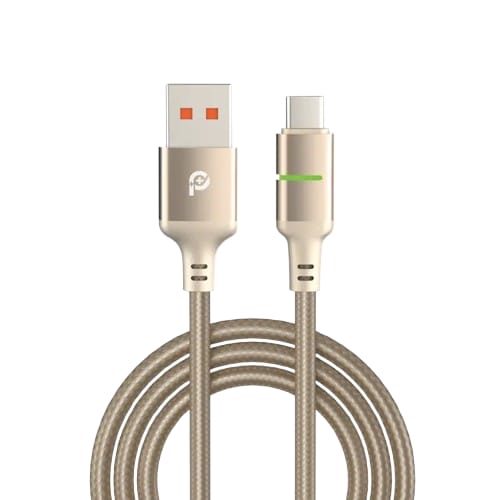 PowerO+ Lucent Alloy Braided Cable USB A to Type C