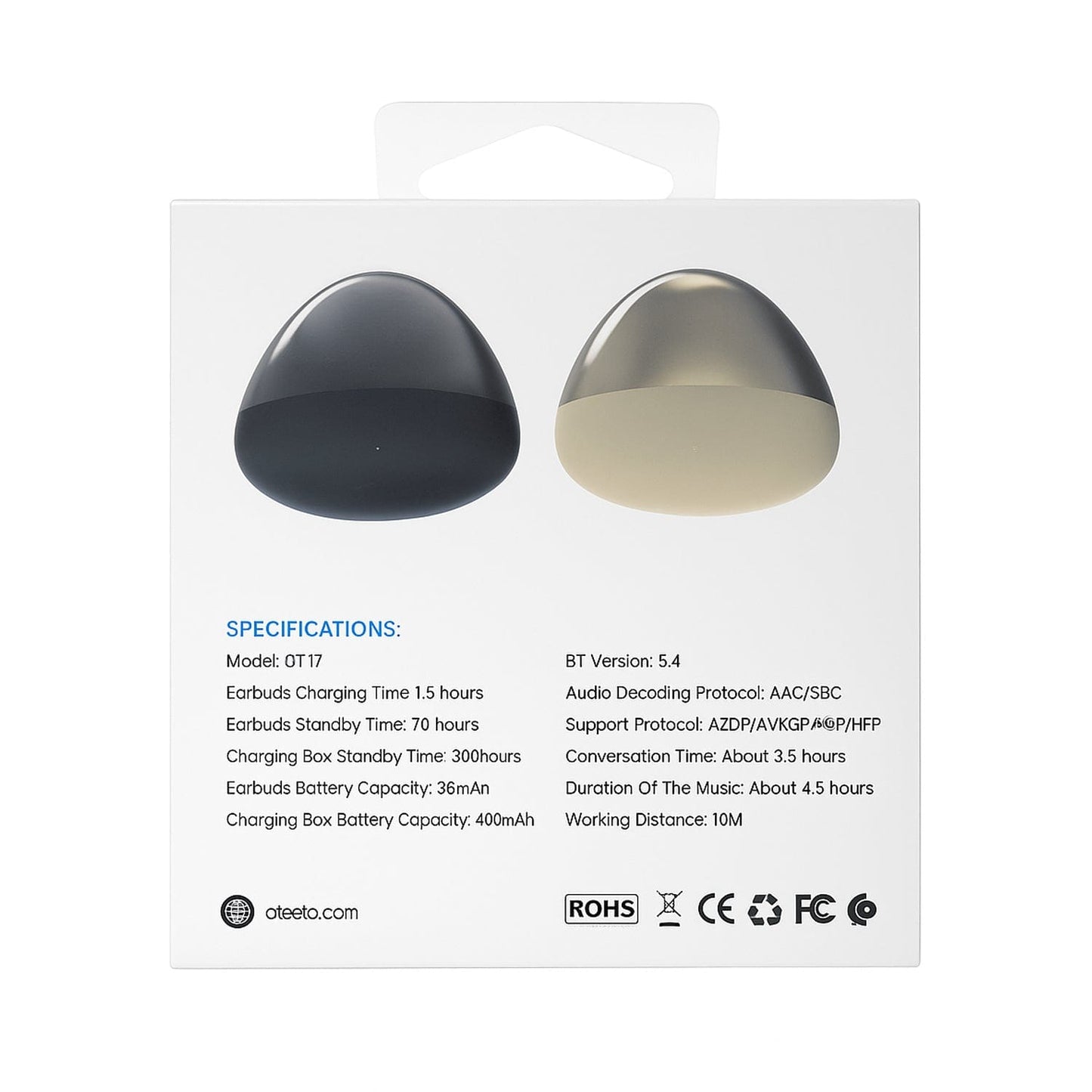 Oteeto Hi-Fi OWS Open Wearable Earbuds  OT17