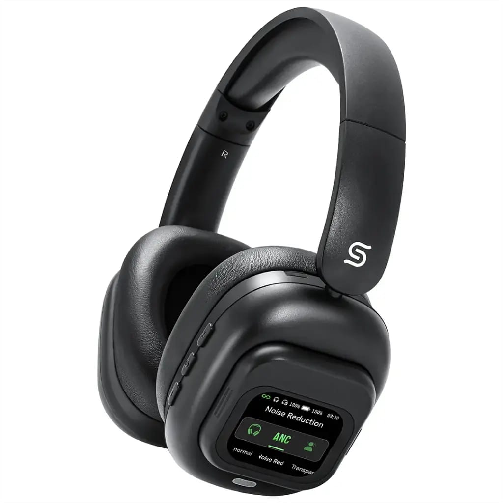 Porodo Soundtec Touchwave ANC Headphone with Detachable Touch Screen