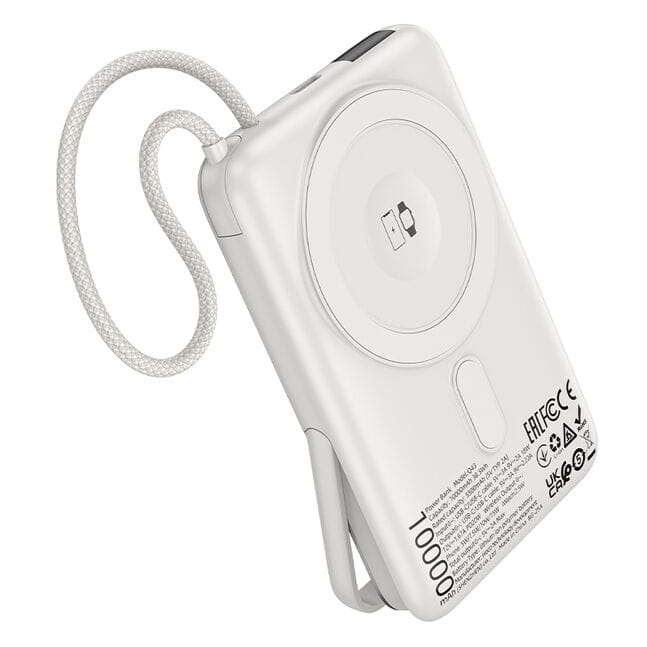 HOCO Q43 Clever Dual PD20W Power Bank with Cable+watch Charger+holder 10000mAh