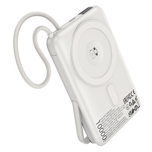 HOCO Q43 Clever Dual PD20W Power Bank with Cable+watch Charger+holder 10000mAh