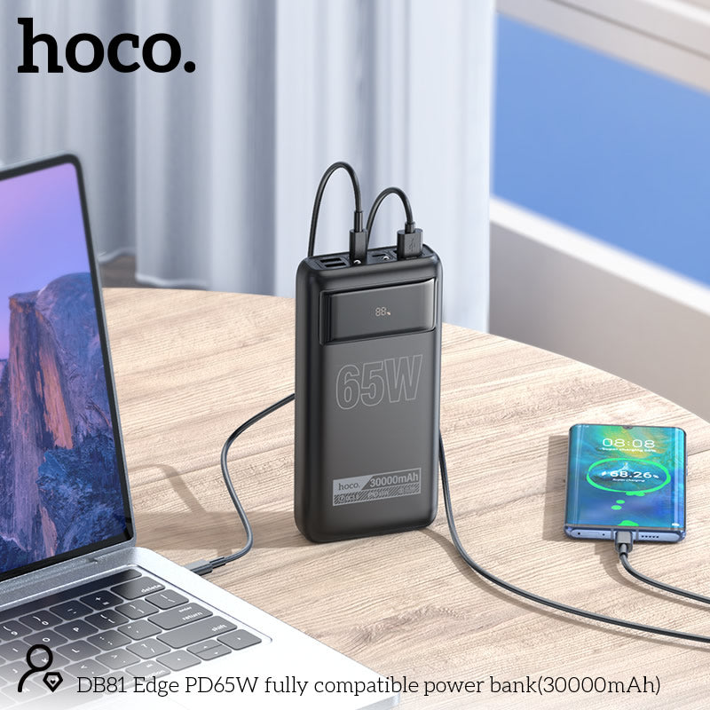 Hoco DB81 PD65W Fully Compatible 30000mAh Powerbank