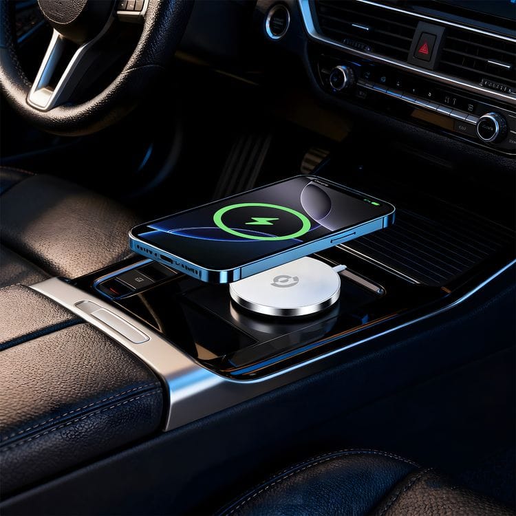 Powerology Magnova 25W MagSafe Charging Pad - Black