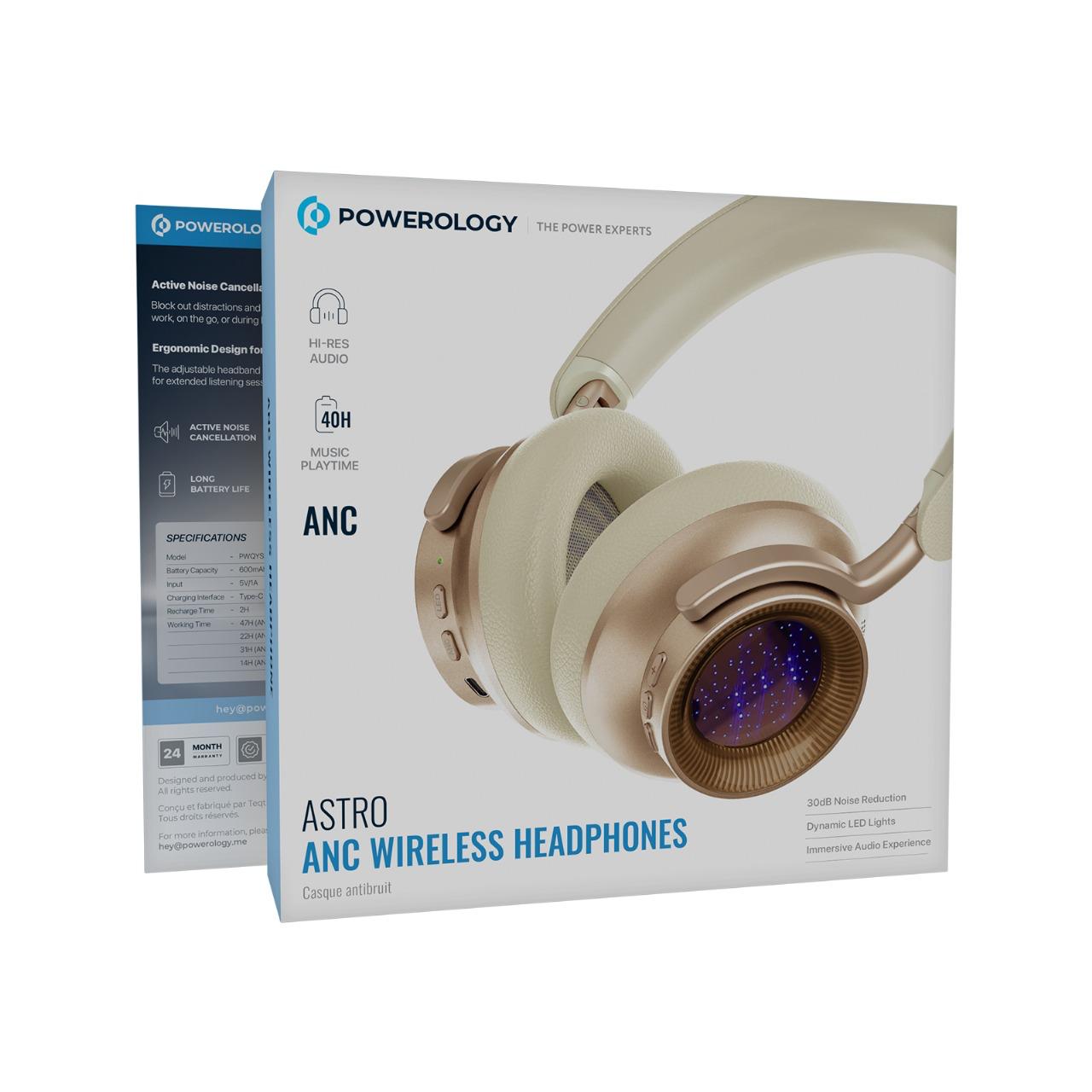 Powerology Astro ANC Wireless Headphones