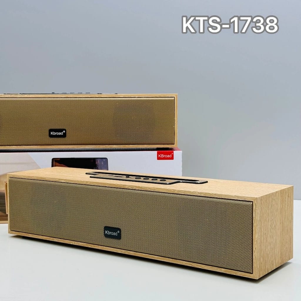 Kbroad Wooden Design Portable Wireless Bluetooth Speaker  KTS-1738