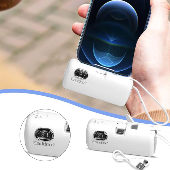Earldom PD41C 22.5W Type C Mini PowerBank 5000mAh
