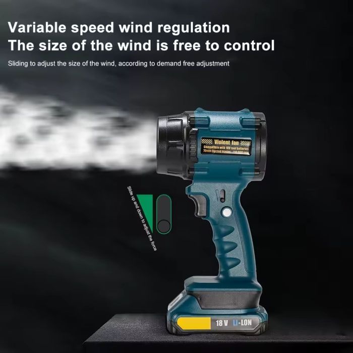 Violent Rechargeable Powerful Handheld Fan F018