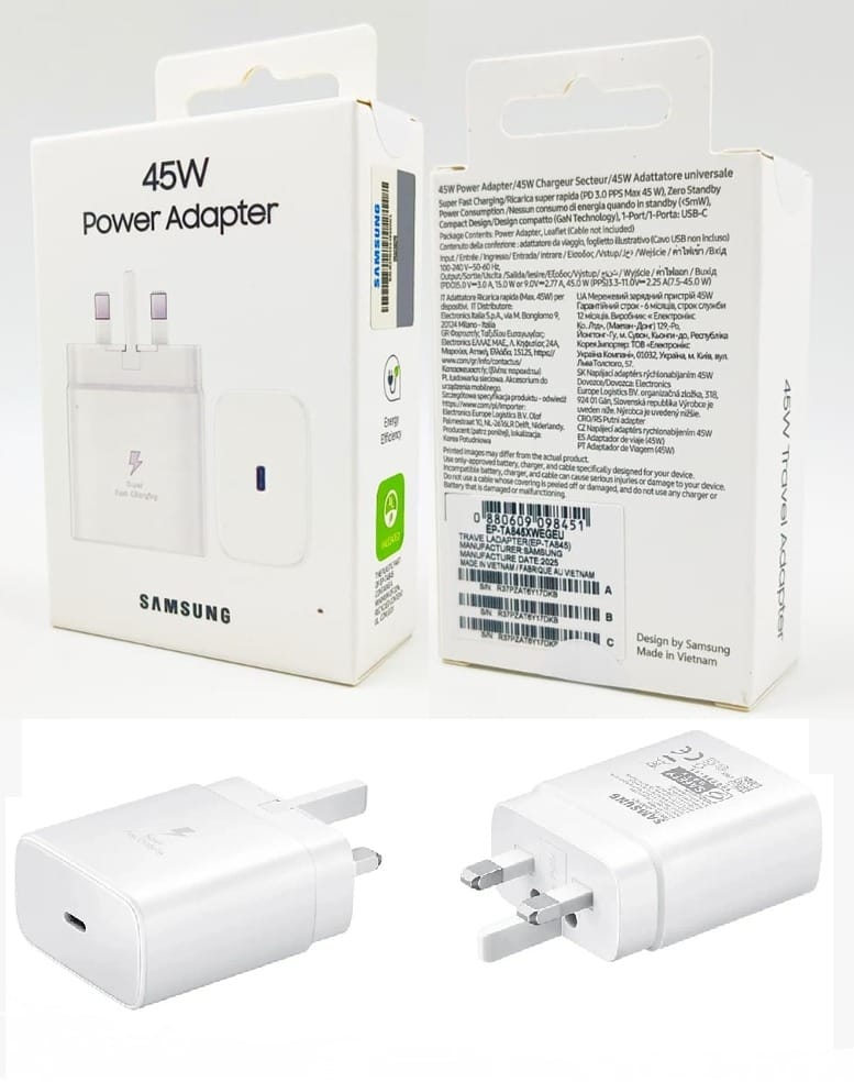 Samsung 45W USB C Power Adapter