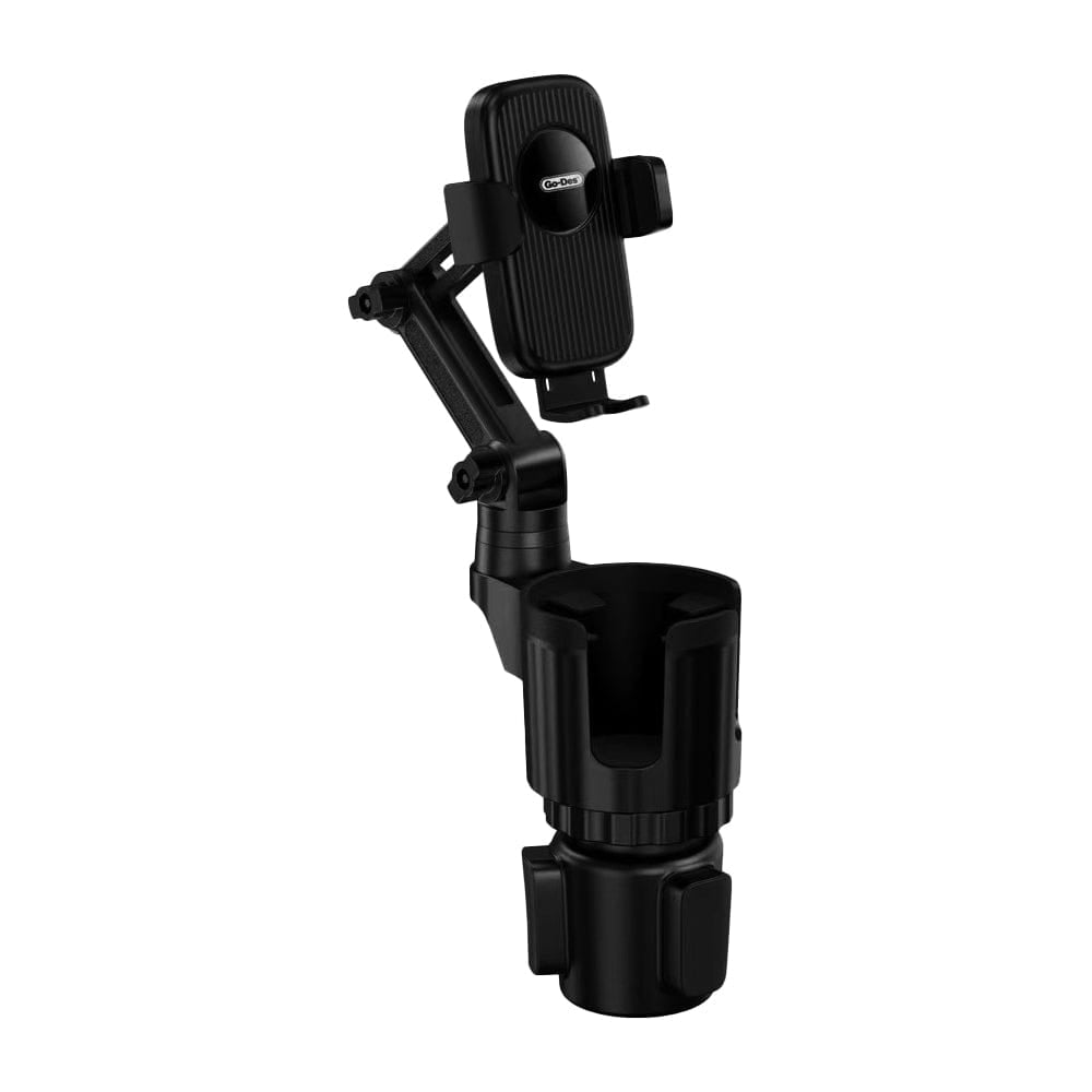 Go-Des HD256 Cup Holder Car Mobile Phone Holder - Black