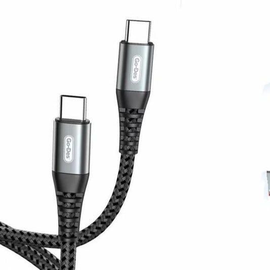 Go-Des UC596 Type-C to Type-C Charging Cable 2M