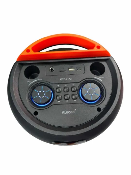 Kboard 8x3inch Portable Wireless Subwoofer Bluetooth Speaker KTS-2142