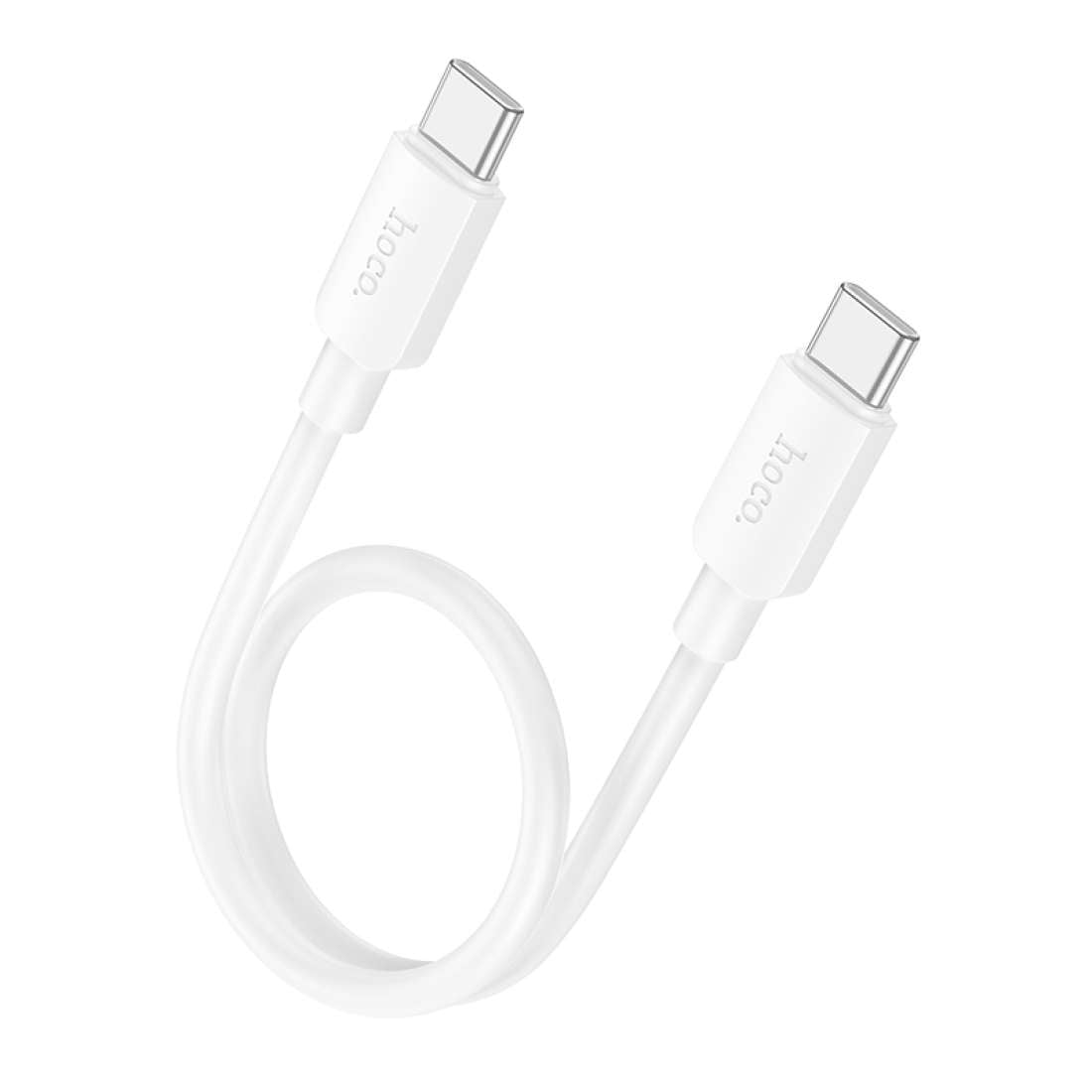 Hoco Data Cable PVC 60W Type-C to Type-C 0.25M X96