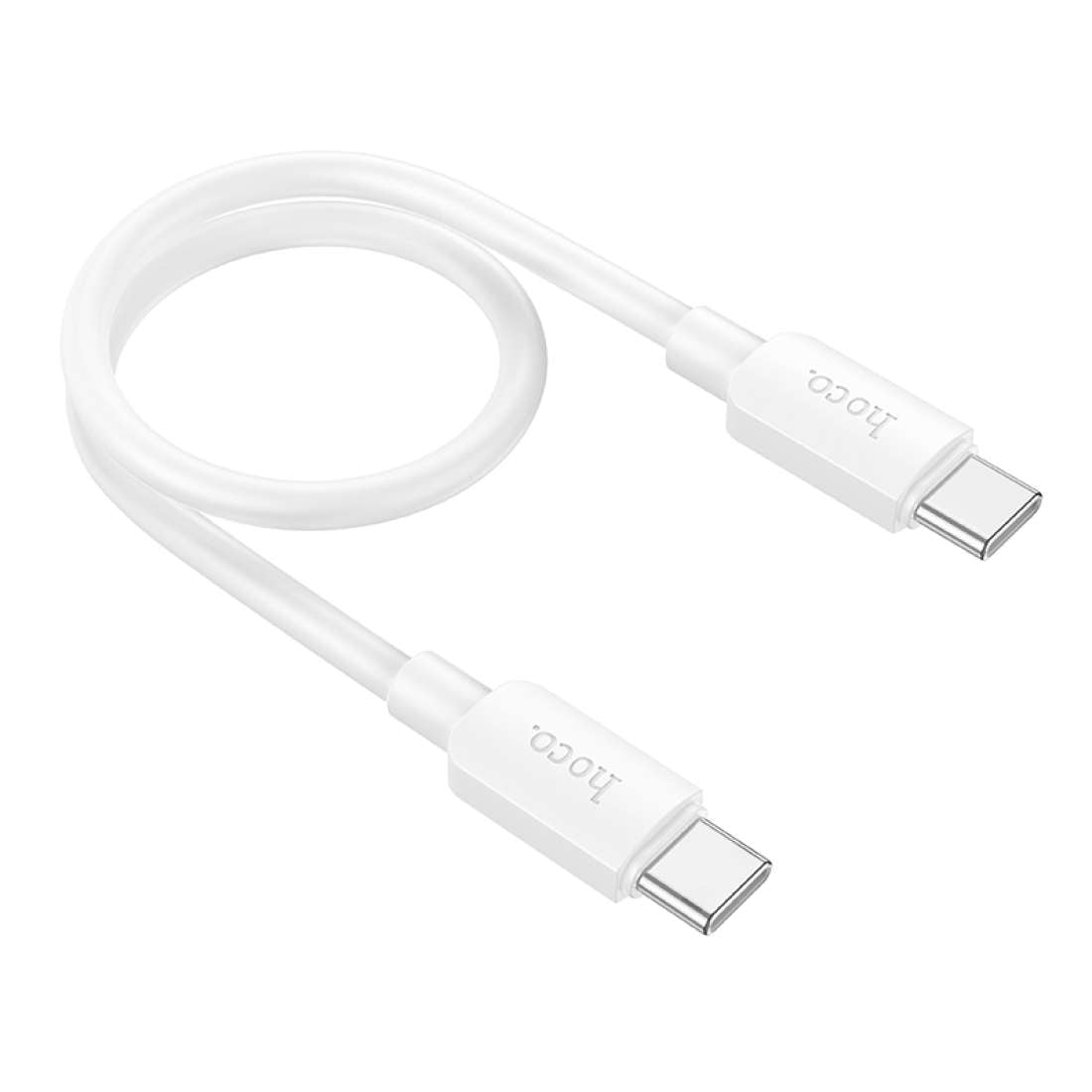 Hoco Data Cable PVC 60W Type-C to Type-C 0.25M X96