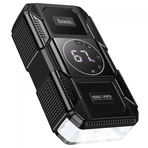 Hoco 8000mAh Portable Smart Jump Starter with Air Pump & Lighting QS6