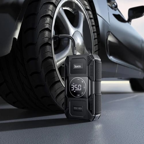 Hoco 8000mAh Portable Smart Jump Starter with Air Pump & Lighting QS6