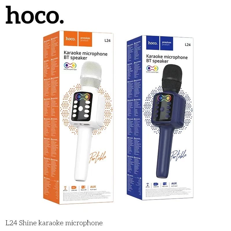 Hoco L24 Shine Karaoke Microphone