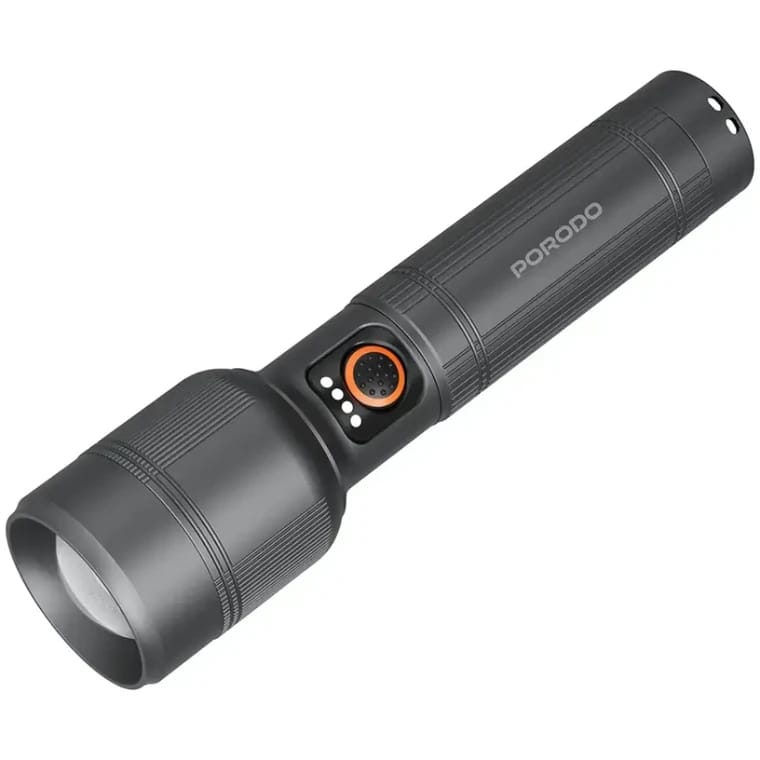 Porodo Lumalite 2600 Rechargeable Flashlight