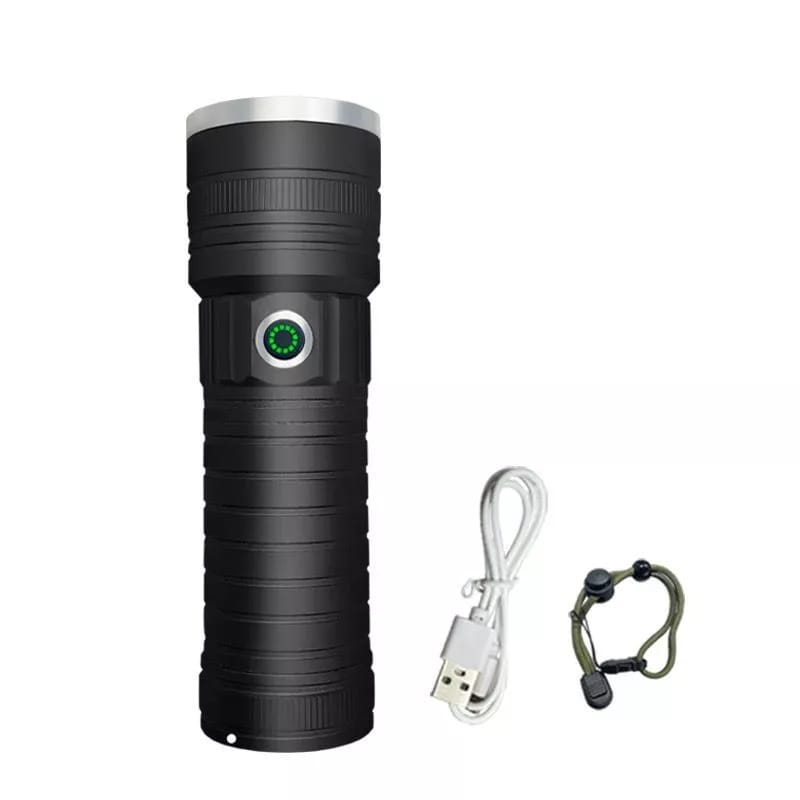 GHS USB LED Zoom Flashlight Torch S-8030W