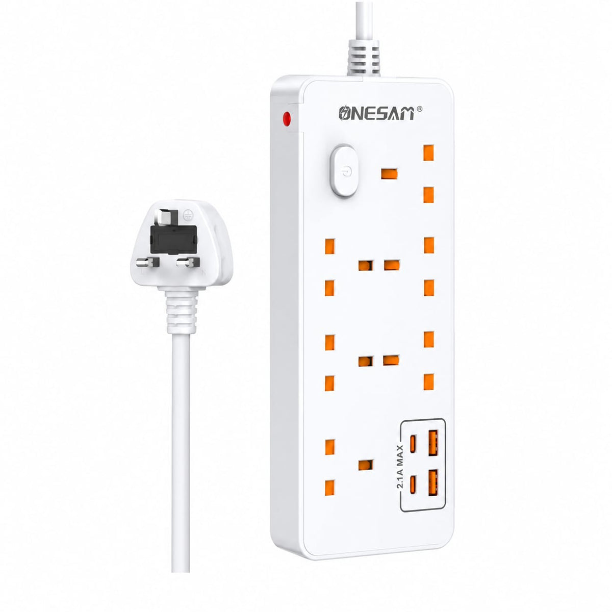 ONESAM 2990W Power Strip Extension Board – 3 Meter Cable UK05