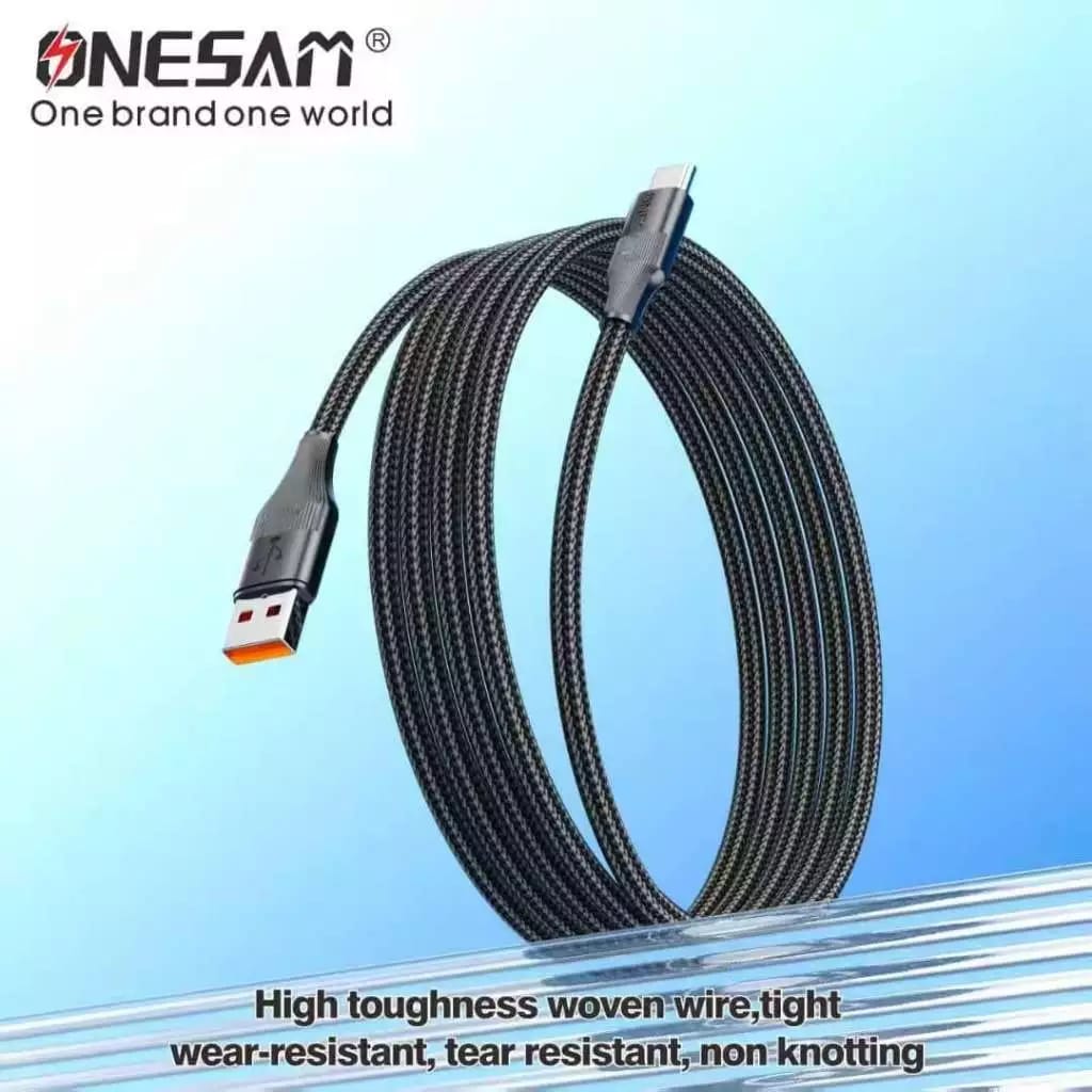 Onesam 100W Fast Charing Cable USB A to Type-C 1 Meter CA16